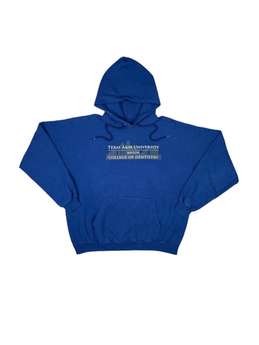 Vintage Hanes Texas A&M University Baylor College of Dentistry Hoodie - Size XL